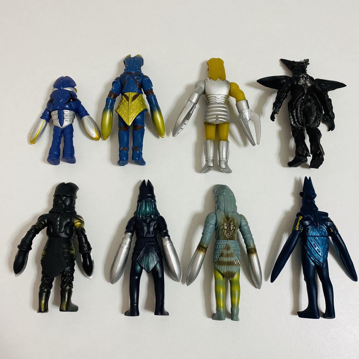 不滅のバルタン星人セット ウルトラマン フィギュア　未開封　2001 ソフビ 美品】ウルトラマン 不滅のバルタン星人セット 8体セット ソフビ