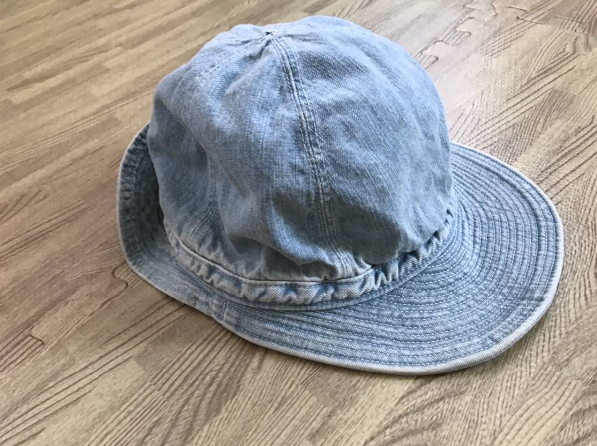 KAPITAL 老人と海 デニム ワークキャップ キャピタル メンズ kapital