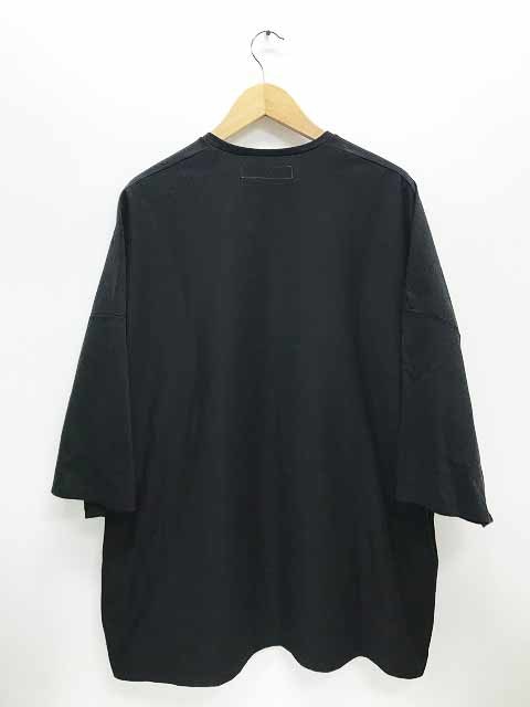 BALMUNG バルムング 19AW プリント ビッグ Tシャツ黒 ブラック