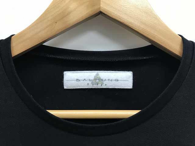 BALMUNG バルムング 19AW プリント ビッグ Tシャツ黒 ブラック