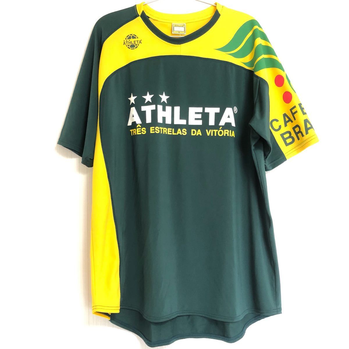 ATHLETA アスレタ プラクティスシャツ リバーシブル リバーシブルプラクティス 半袖 上下セット M相当 黒&frasl;グレー - サッカー ATHLETA☆アスレタリバーシブルプラクティス半袖シャツ☆Mサイズ ジュニア 3,980円(税込 quebra トレーニングシャツ