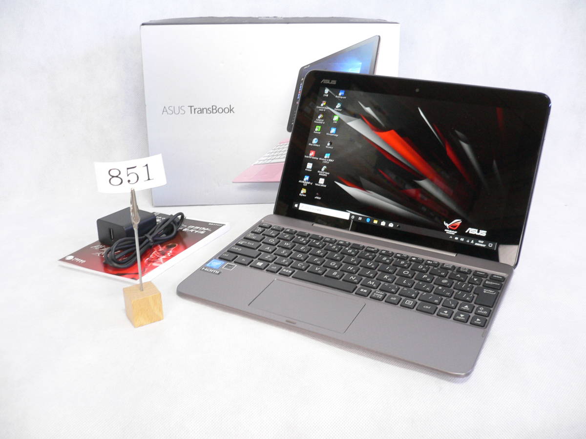 赤字超特価，最新作 ほぼ 10.1WXGA 1280x800 タッチP ASUS 2-in-1 TransBook T101HA T101HA-GRAY x5-Z8350/64GB/Win10/office2019Pro テレワーク/即使可(13インチ未満)｜売買されたオークション情報、yahooの商品情報をアーカイブ公開 - オーク ASUS