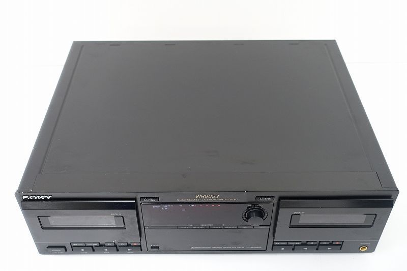 △▽SONY TC-WR965S カセットデッキ ソニー△▽005811002J△▽ 【公式