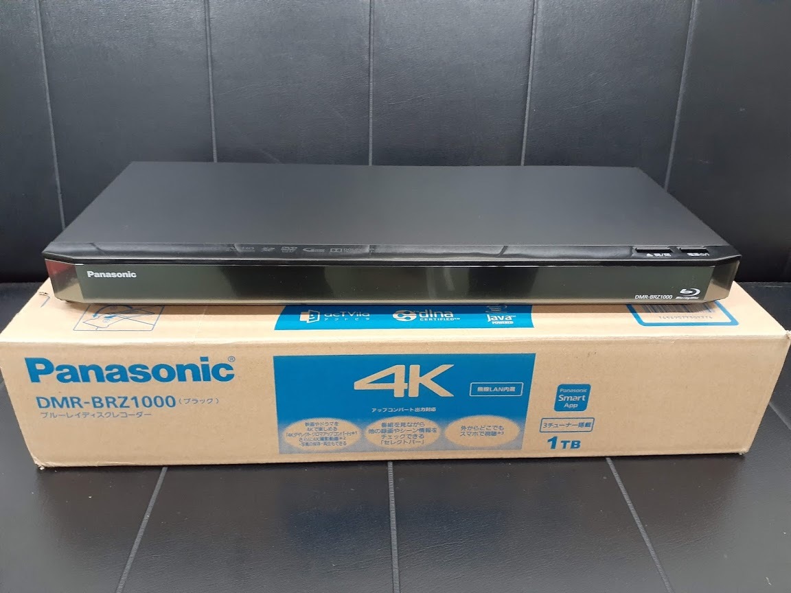 動作確認済み☆ Panasonic DMR-BRZ1000 ブルーレイディスクレコーダー