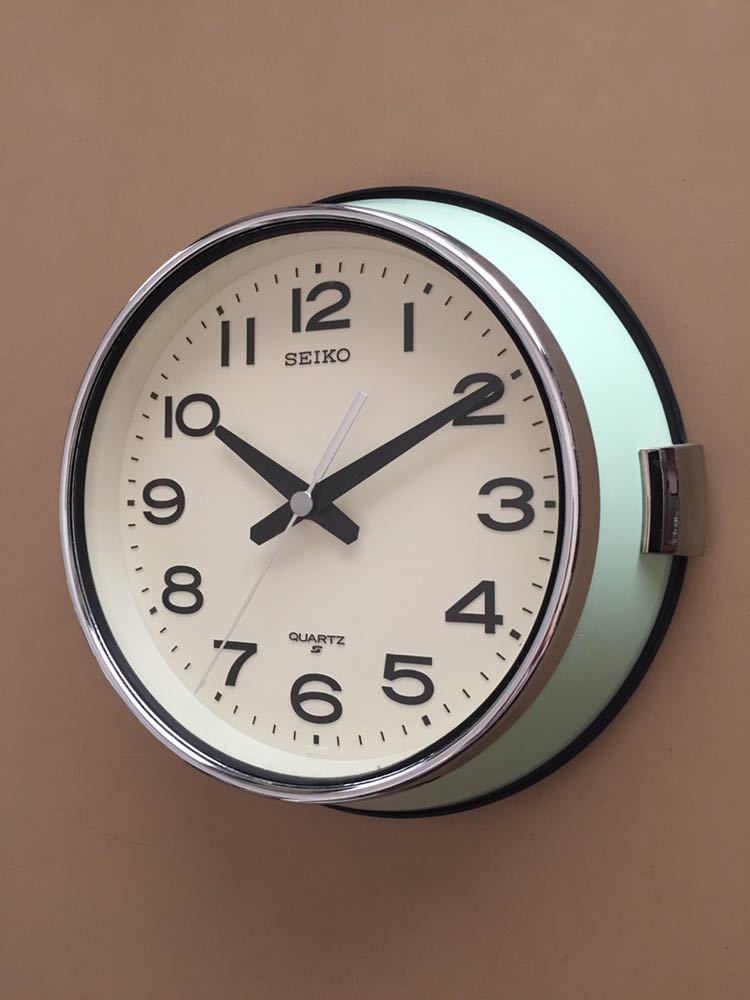 昭和レトロ　動作品　SEIKO セイコー　掛時計　ミッドセンチュリー 昭和レトロ 動作品 SEIKO セイコー 掛時計 ミッドセンチュリー