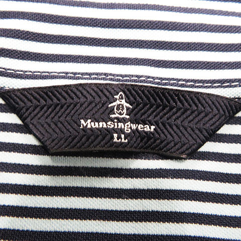 マンシングウェア MUNSINGWEAR Munsingwear MUNSING WEAR 半袖ポロシャツ ストレッチ dショッピング |マンシングウェア SUNSCREEN NIR Sunscreen ネイビー系 衿ロゴジャガード半袖 吸汗速乾 ロゴ刺繍半袖ポロシャツ