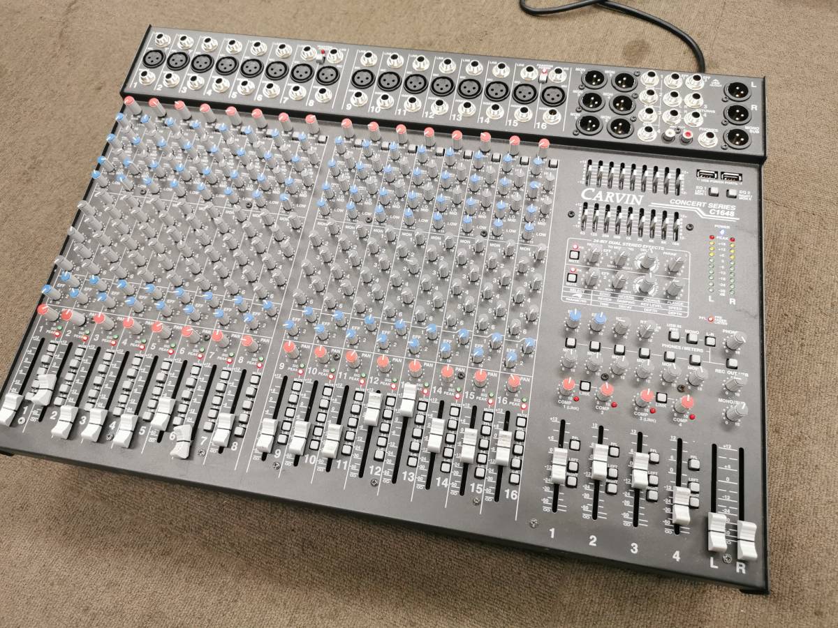 ジャンク品】 CARVINカービン ミキサー MIXER C1648