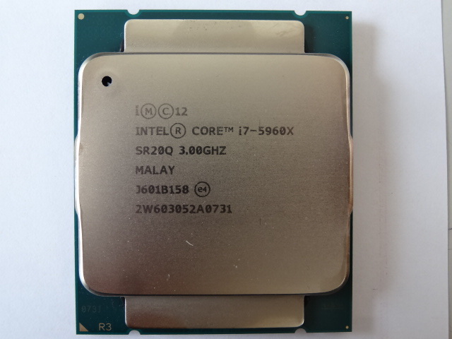 Intel cpu ジャンク品セット　動作未確認 ☆Intel /CPU Core i7-5960X 3.00GHz 起動確認済み☆② CPU インテル