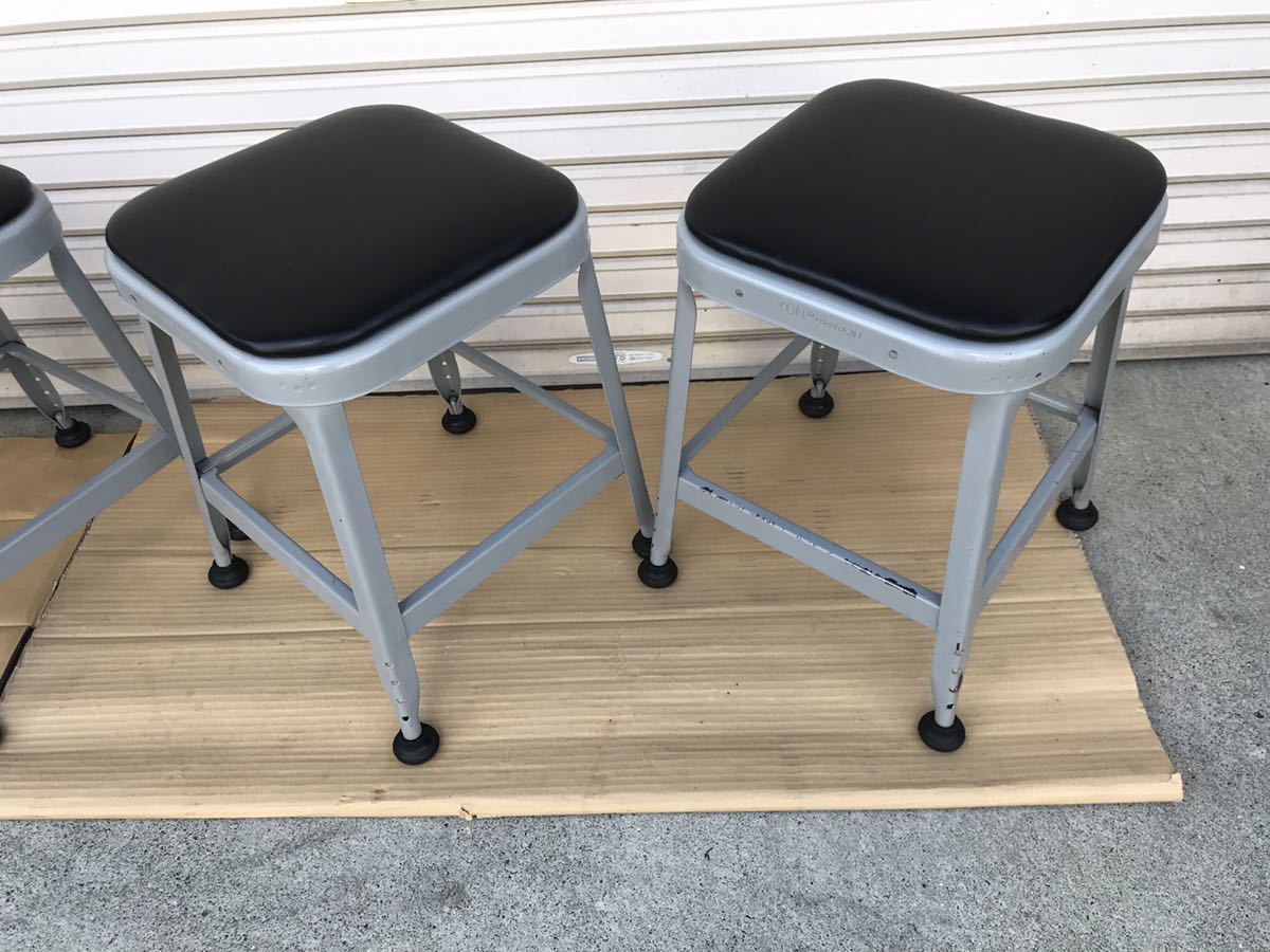 Metal LYON Stool CUSHION FOR Products,LYON 中古 LYON FACTORY STOOL