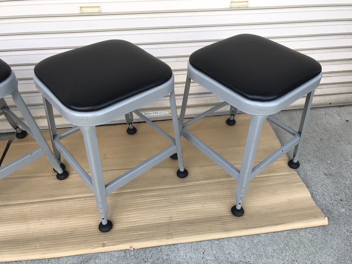 Metal LYON Stool CUSHION FOR Products,LYON 中古 LYON FACTORY STOOL