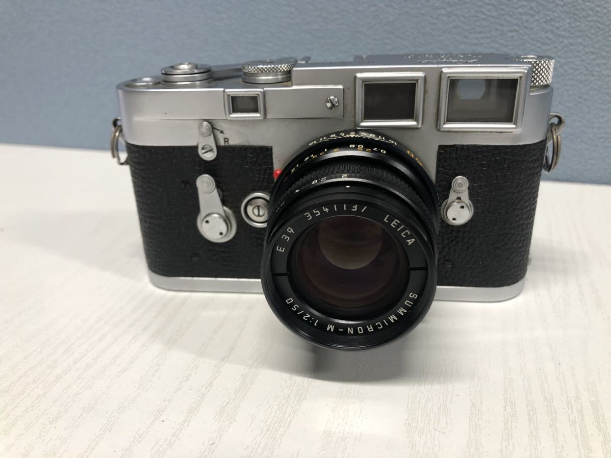 ライカM3-801188 summicron-m 1:2/50レンズ付