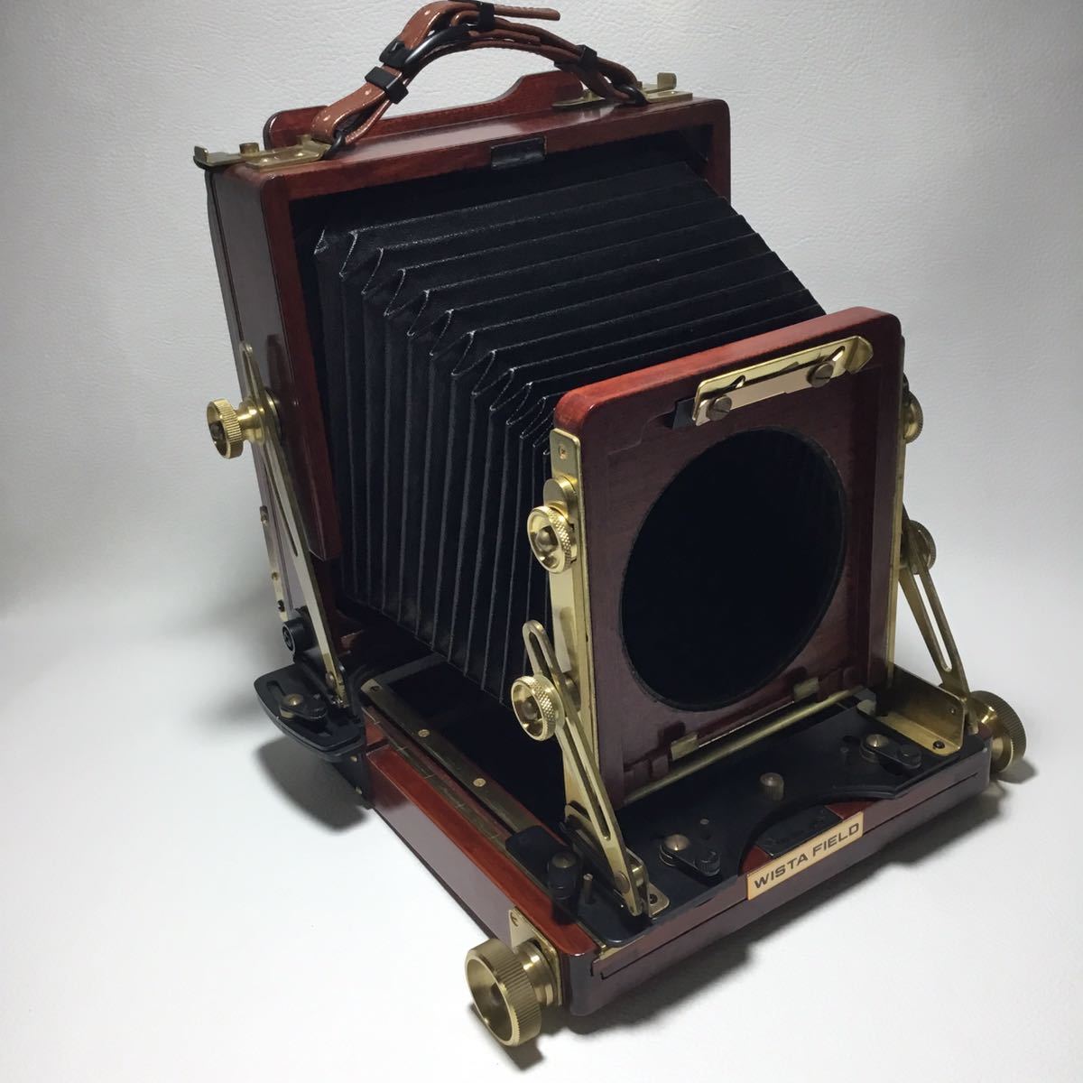 WISTA FIELD ウィスタフィールド 4×5 大判カメラ 木製 カメラ、光学