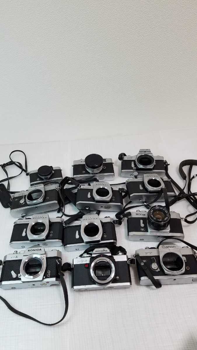 camera カメラ 12点まとめて ジャンク品 OLYMPUS Canon MINOLTA PENTAX