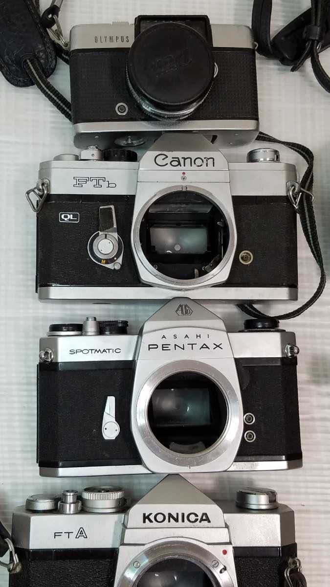 camera カメラ 12点まとめて ジャンク品 OLYMPUS Canon MINOLTA PENTAX