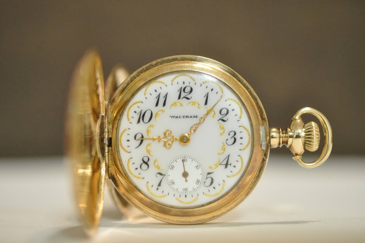 ウォルサム WALTHAM 銀無垢⁄懐中時計 懐中時計 アンティークウォルサム 