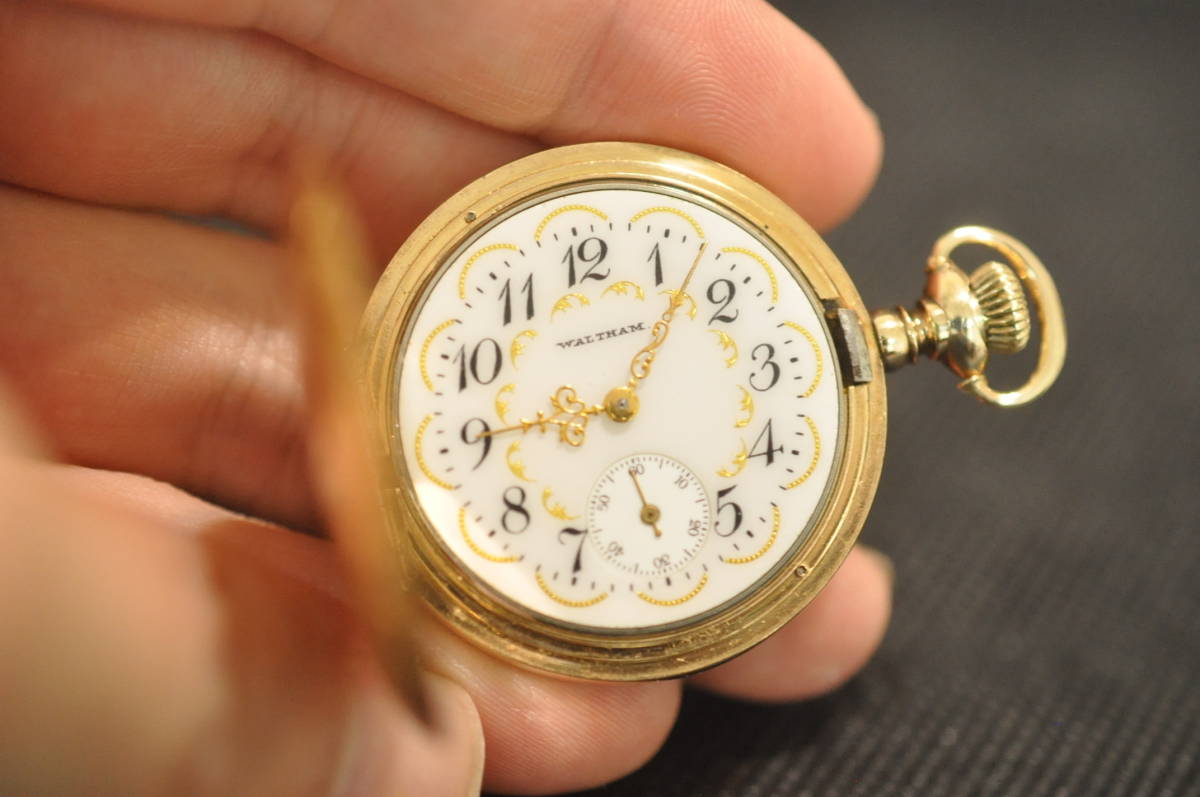 ウォルサム WALTHAM 銀無垢⁄懐中時計 懐中時計 アンティークウォルサム 