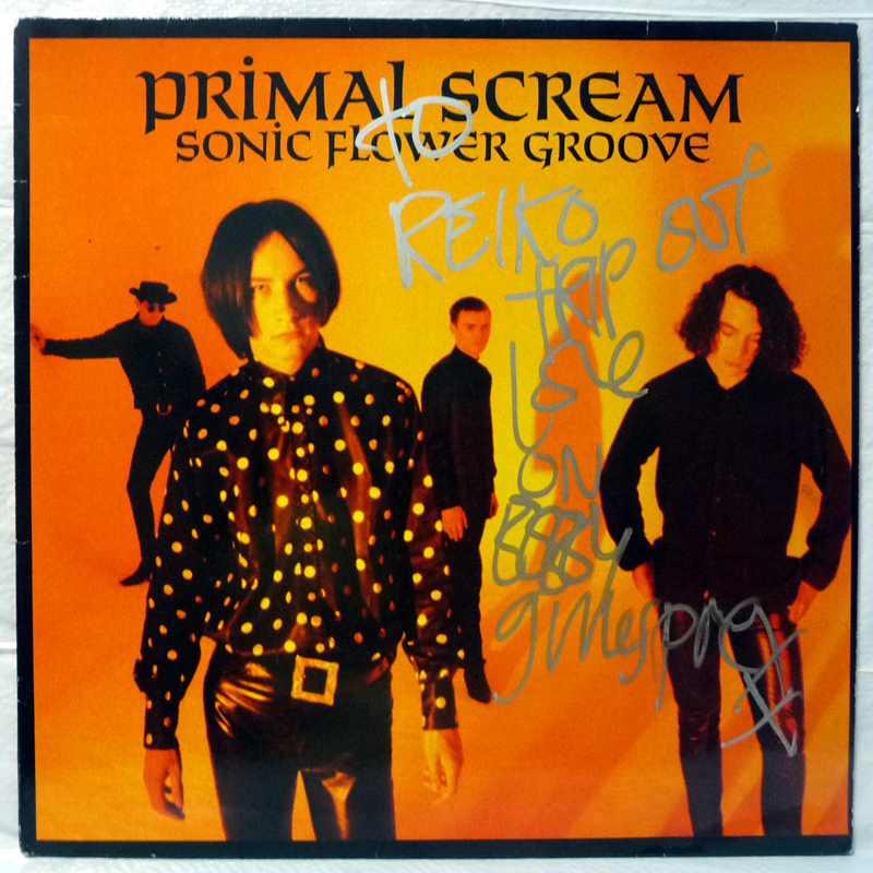 激安オンライン ストア C2/L549/サイン付/PRIMAL SCREAM/SONIC FLOWER