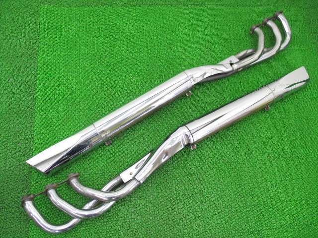 ワルキューレ マフラー 左右 MZ0 E1 ホンダ 純正 中古 バイク 部品 SC34 VALKYRIE コケキズ無し 品薄 希少品 車検 Genuine ワルキューレ マフラー MZ0 右 ワルキューレルーン マフラーヒートガード