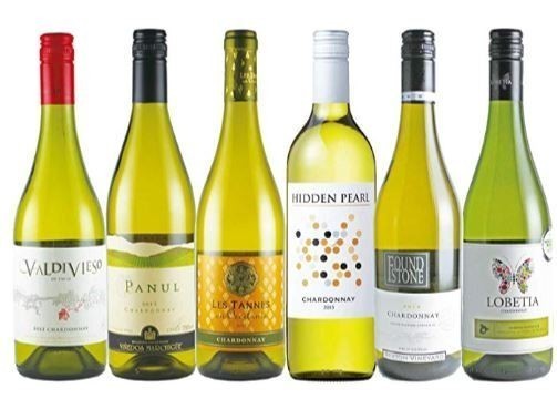 www【新品未開封】世界のシャルドネ 辛口 白ワイン 飲み比べ 6本セット 