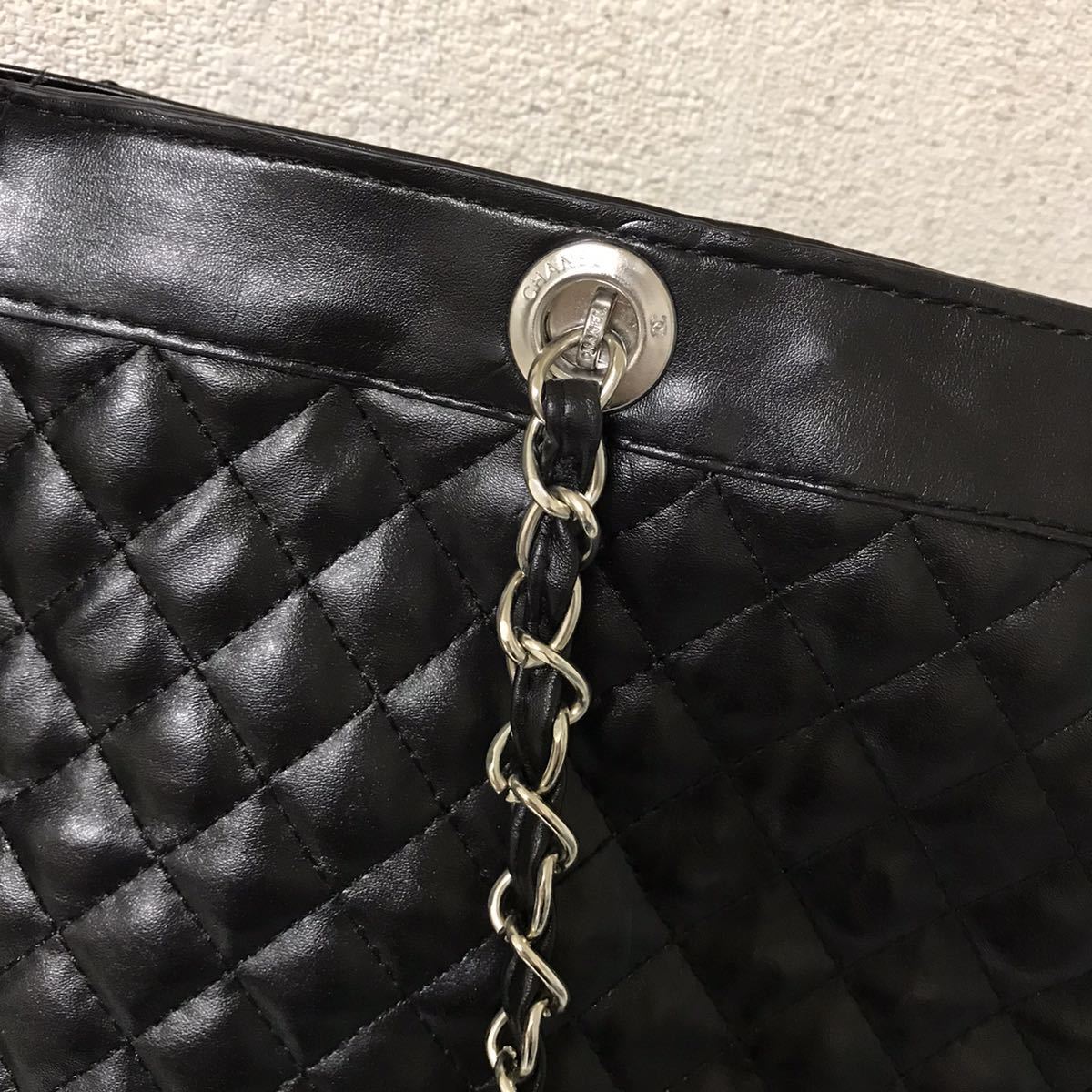 新品 未使用 シャネル CHANEL マトラッセ ブラック 黒 チェーンバッグ