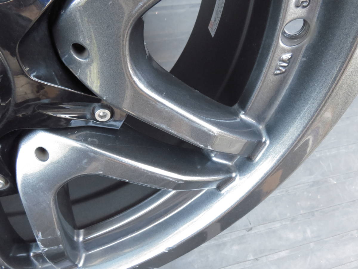 ランドクルーザープラドに JAOS VICTRON ASTELLA CM-02 8-17 +25 PCD139.7 6H 中古アルミホイール4本