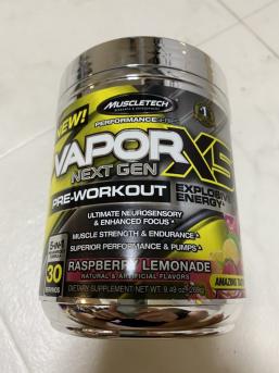 【限定セール，大得価】 MUSCLE TECH VAPOR X5 NEXT GEN 30servings プレワークアウト ラズベリーレモネード マッスルテック(瞬発系)｜売買されたオークション情報、yahooの商品情報をアーカイブ公開 - オークファン 瞬発系