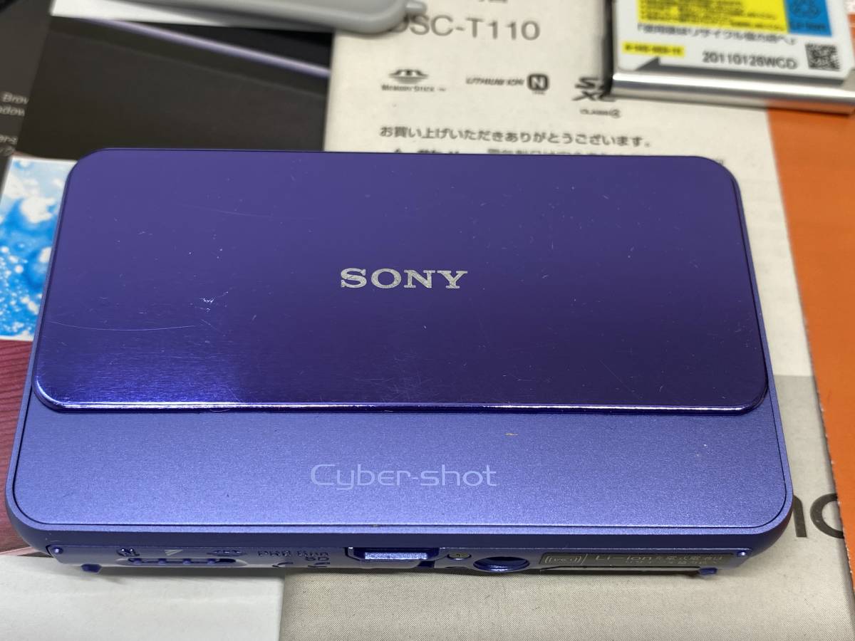 Sony DSC-T110 Digital Cyber-Shot Cyber-shot 16.1 Camera, Still 