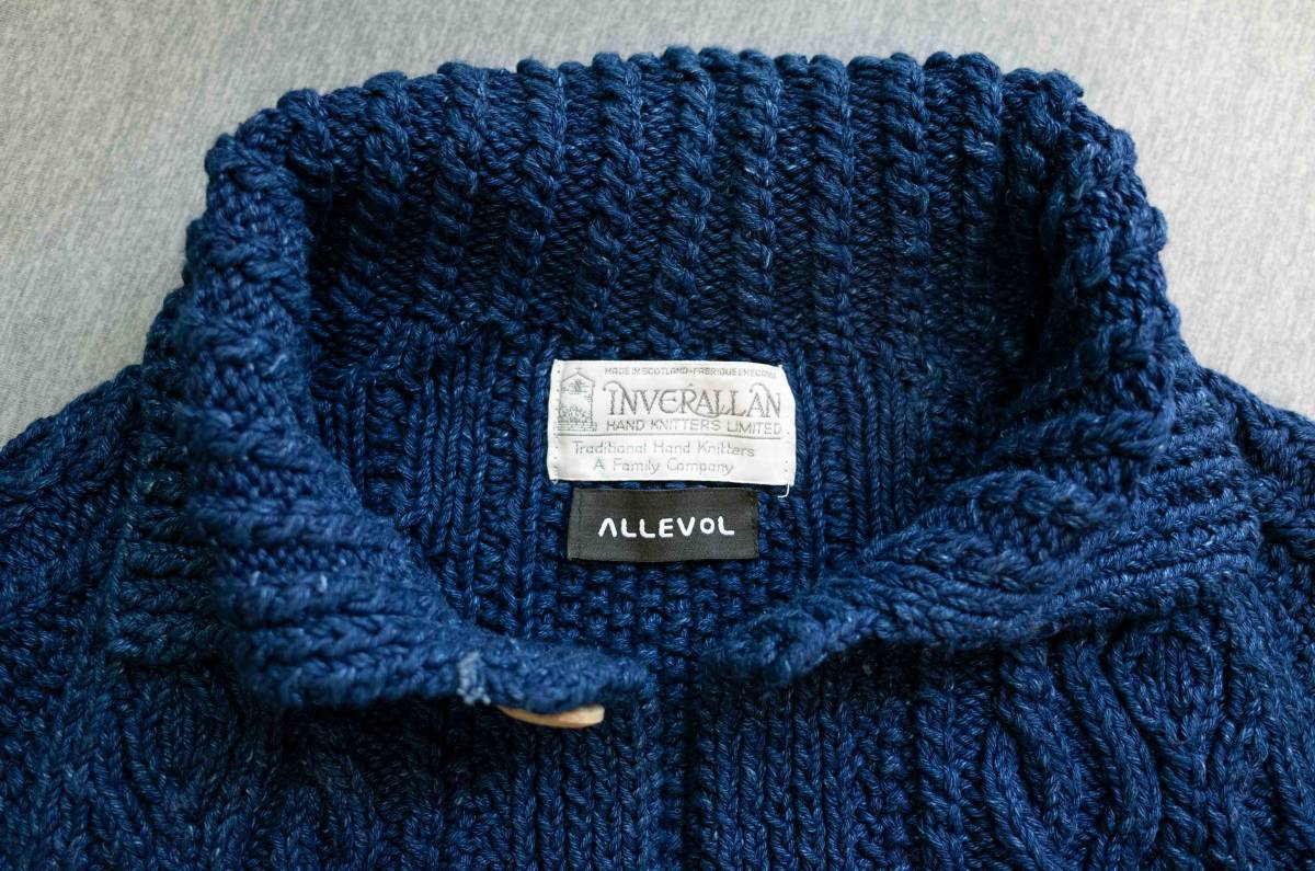 インバーアラン 3A カーディガン （ALLEVOL別注）Size: 36 (X-Small)｜い 