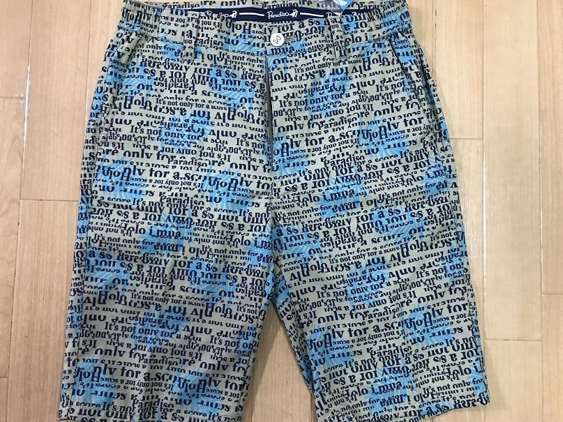  Paradiso パラディーゾ 総柄プリント ショートパンツ 3SJ03S ベージュ Ｌ(86cm～)｜売買されたオークション情報、yahooの商品情報をアーカイブ公開 - オークファン パンツ、スラックス