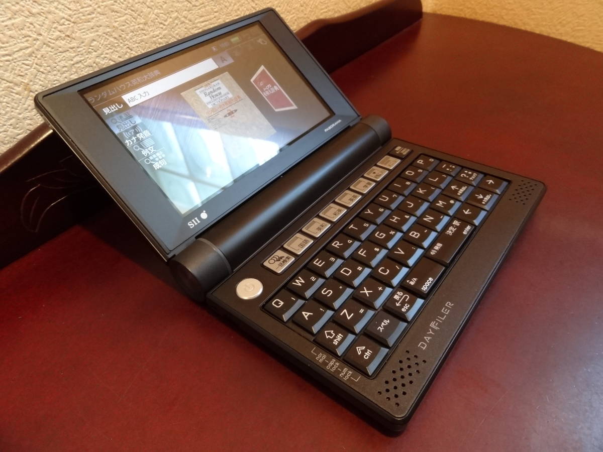 電子辞書 SEIKO DAYFILLER DF-X9000 SII 電子辞書 DAYFILER DF-X9000 