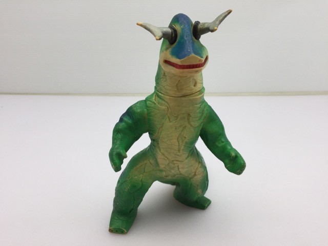 【ジャンク】 ブルマァク エレキング ソフビ 当時物 ウルトラセブン エレキング ブルマァク ソフビ ジャンク 当時物 - レトロカラー