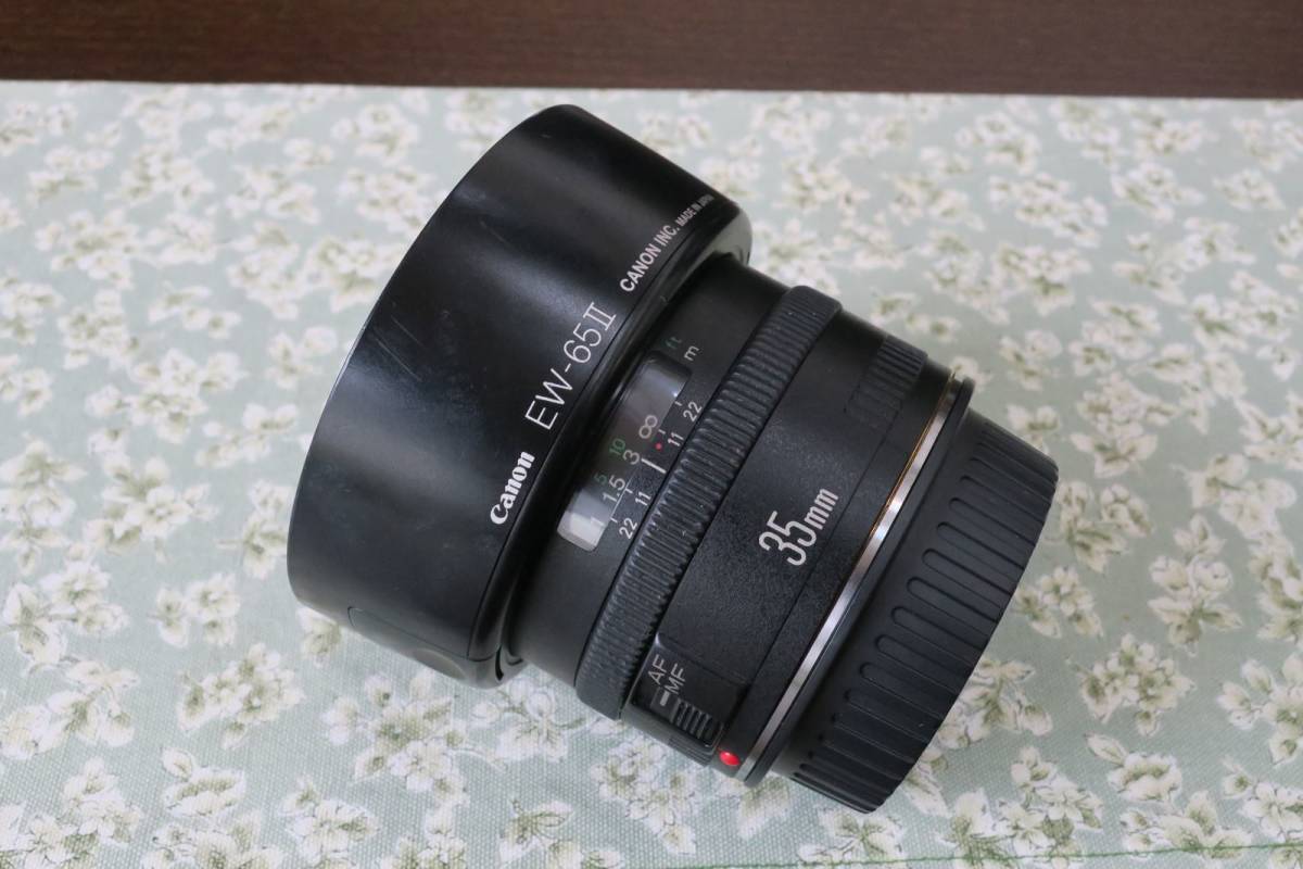 Canon EF35mm F2 単焦点レンズ EW-65Ⅱ レンズフード Canon EF 35mm F2