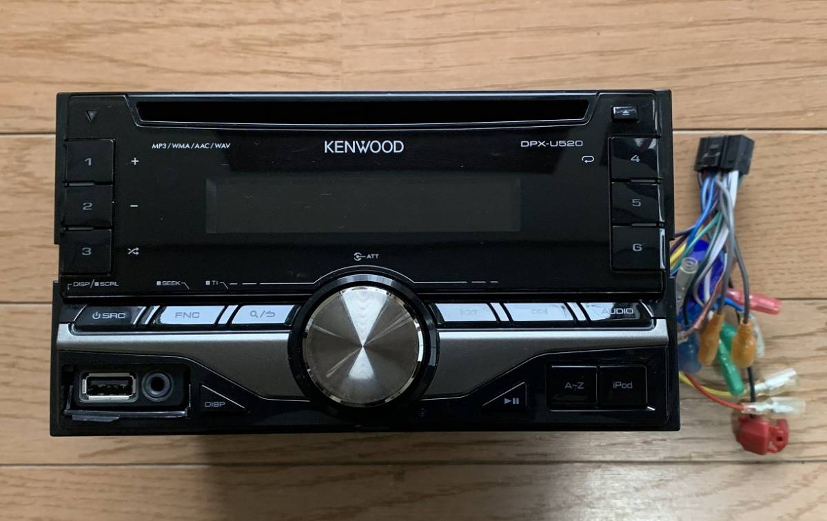 ジャンク品※通電確認のみ KENWOOD ポータブルCDプレイヤー DPC-92