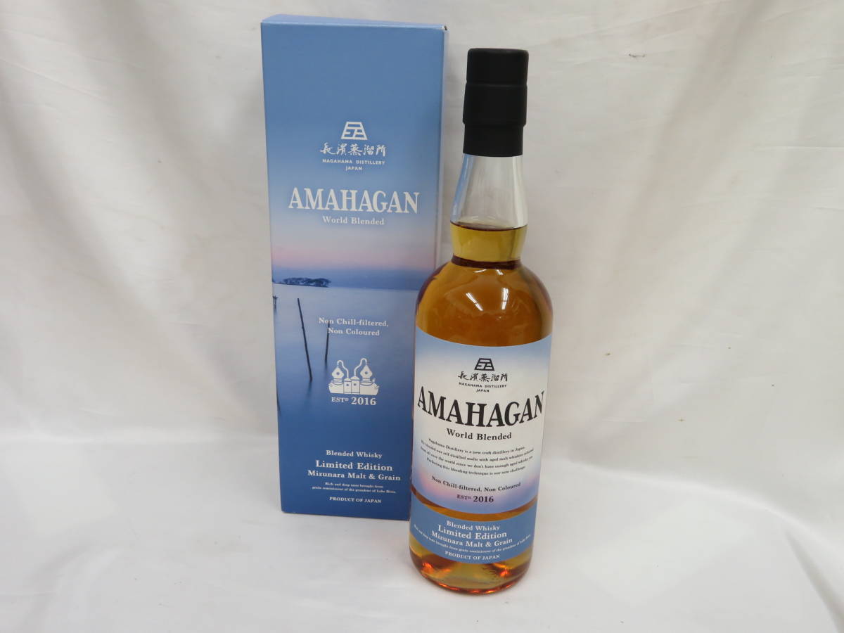 古酒】AMAHAGAN 2016 長濱蒸留所 アマハガン 箱付 AMAHAGAN(アマハガン