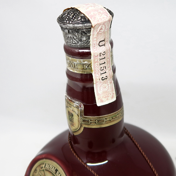 DKG☆美品 古酒 ROYAL SALUTE 21 レッド 赤 ロイヤルサルート 21年
