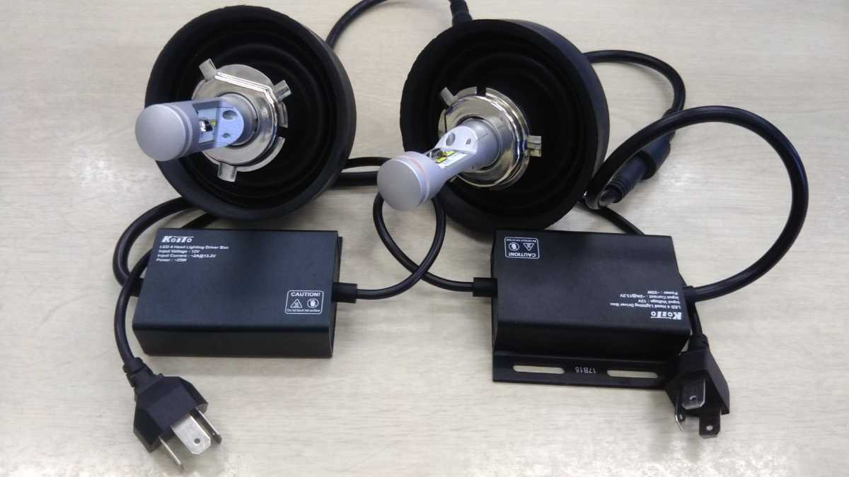 【最新作，新品】 KOITO コイト H4 LEDバルブ 左右セット 品(ホワイト)｜売買されたオークション情報、yahooの商品情報をアーカイブ公開 - オークファン LED