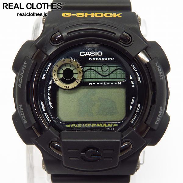 G-SHOCK/G-ショック メンインブラック FISHERMAN 腕時計 DW-8600BM-1T