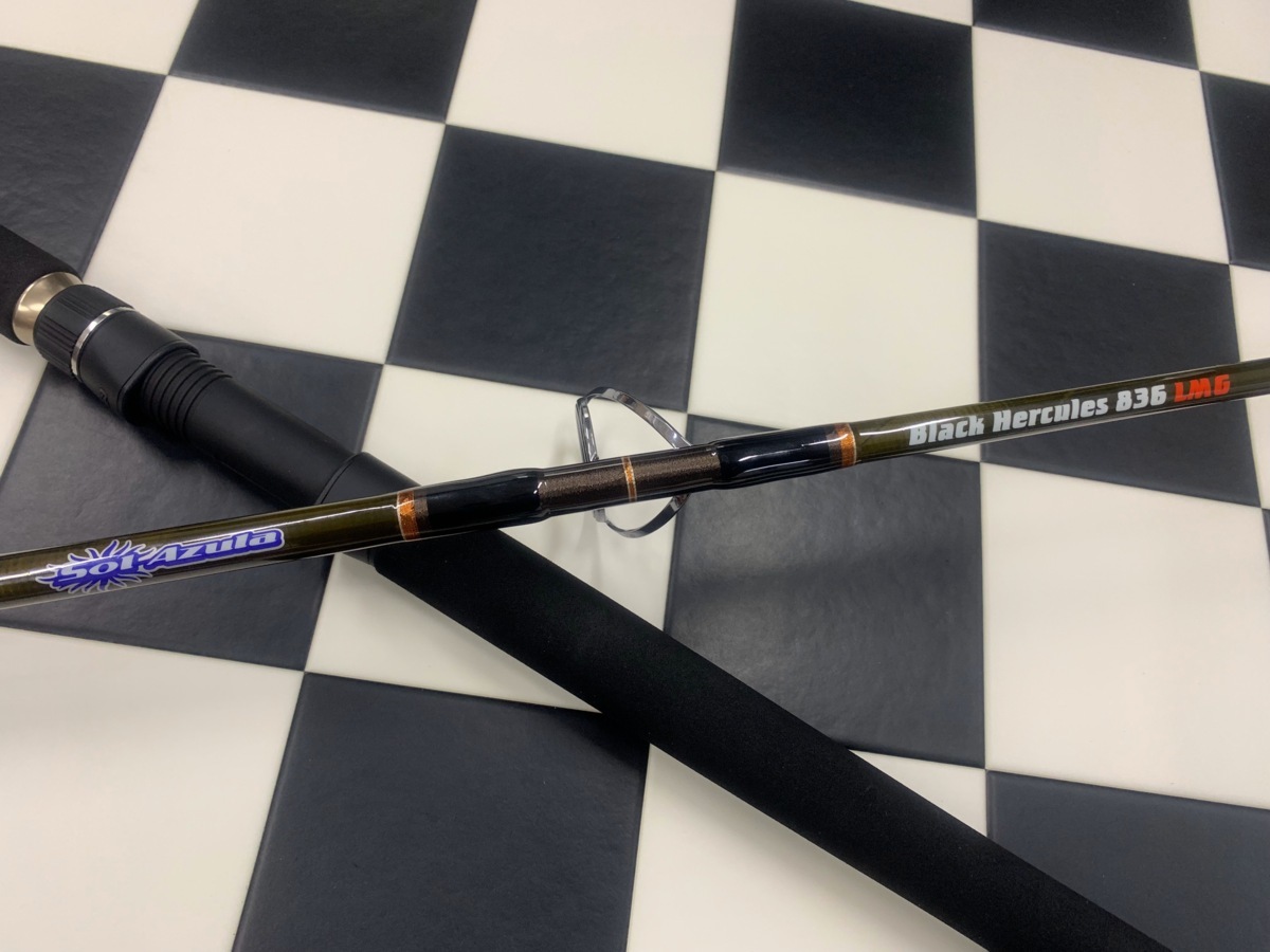 【得価，お得】 マングローブスタジオ ソルアズーラ ブラックヘラクレス 836LMG オフショア マグロ ヒラマサ GT(その他)｜売買されたオークション情報、yahooの商品情報をアーカイブ公開 - オークファン ルアーロッド