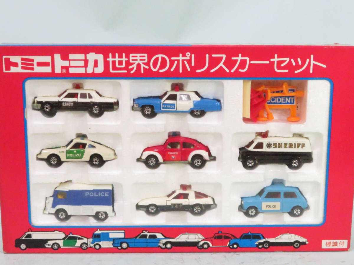 トミカ 世界のポリスカーセット POLICE パトカー8台セット MAZDA