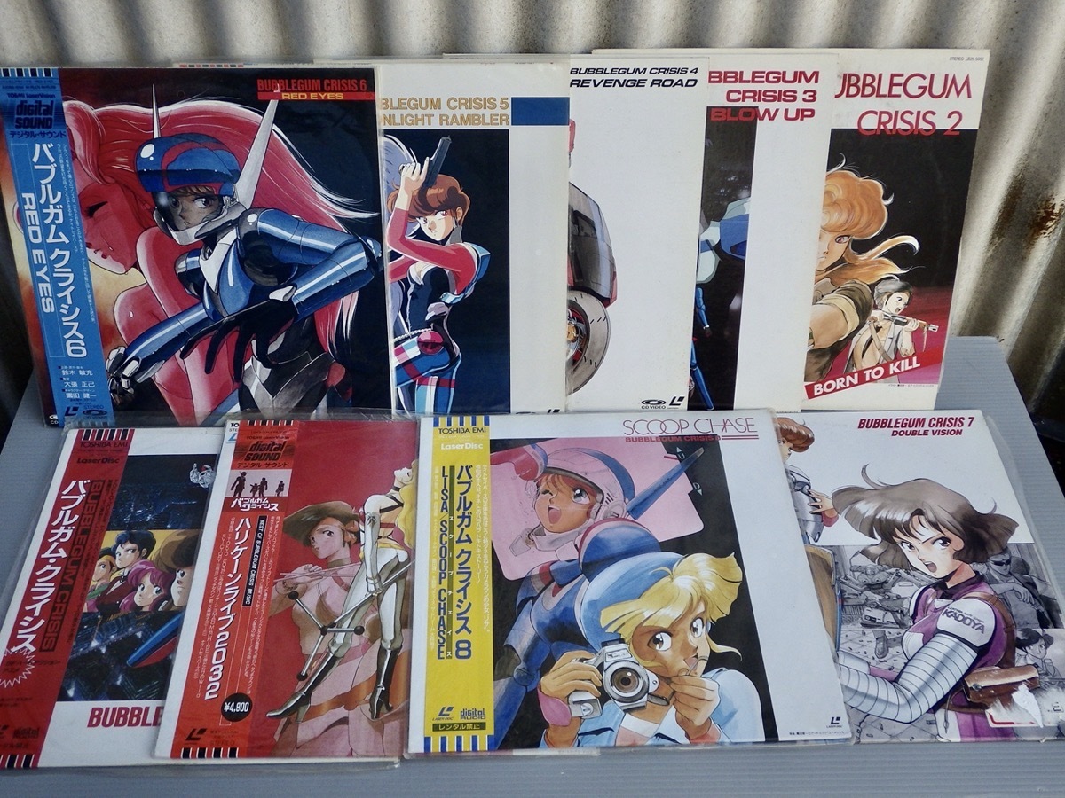 アニメLD】OVA『バブルガムクライシス』シリーズを中心に〈いろいろ