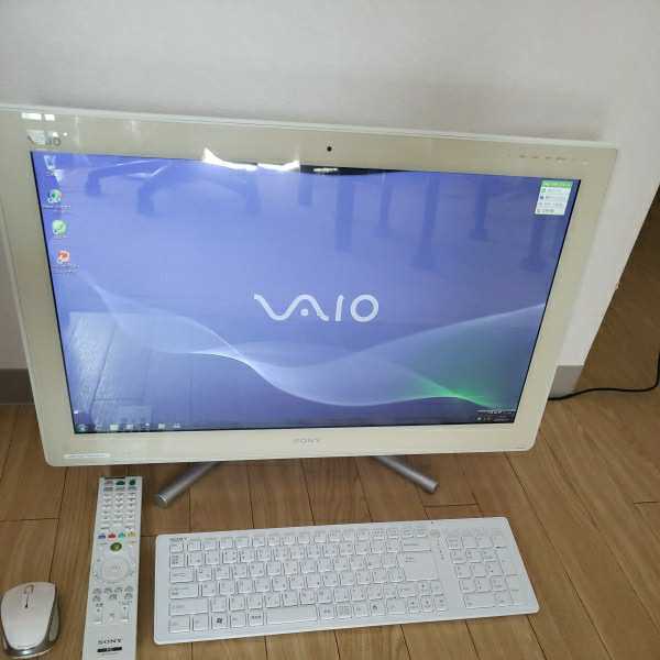 中古☆SONY VAIO VPCL225FJ 24型デスクトップパソコン☆core i5
