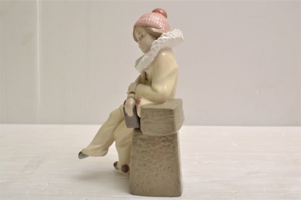 S192K15T//LLADRO リヤドロ 5203 LITTLE JESTER 小さな道化師 陶器人形