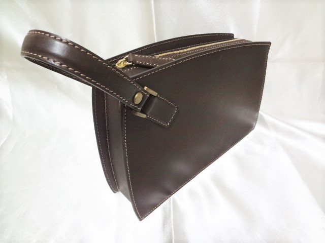 未使用保管品 『土屋鞄製作所』直営 コンフィオヌメ革ベルトセカンド