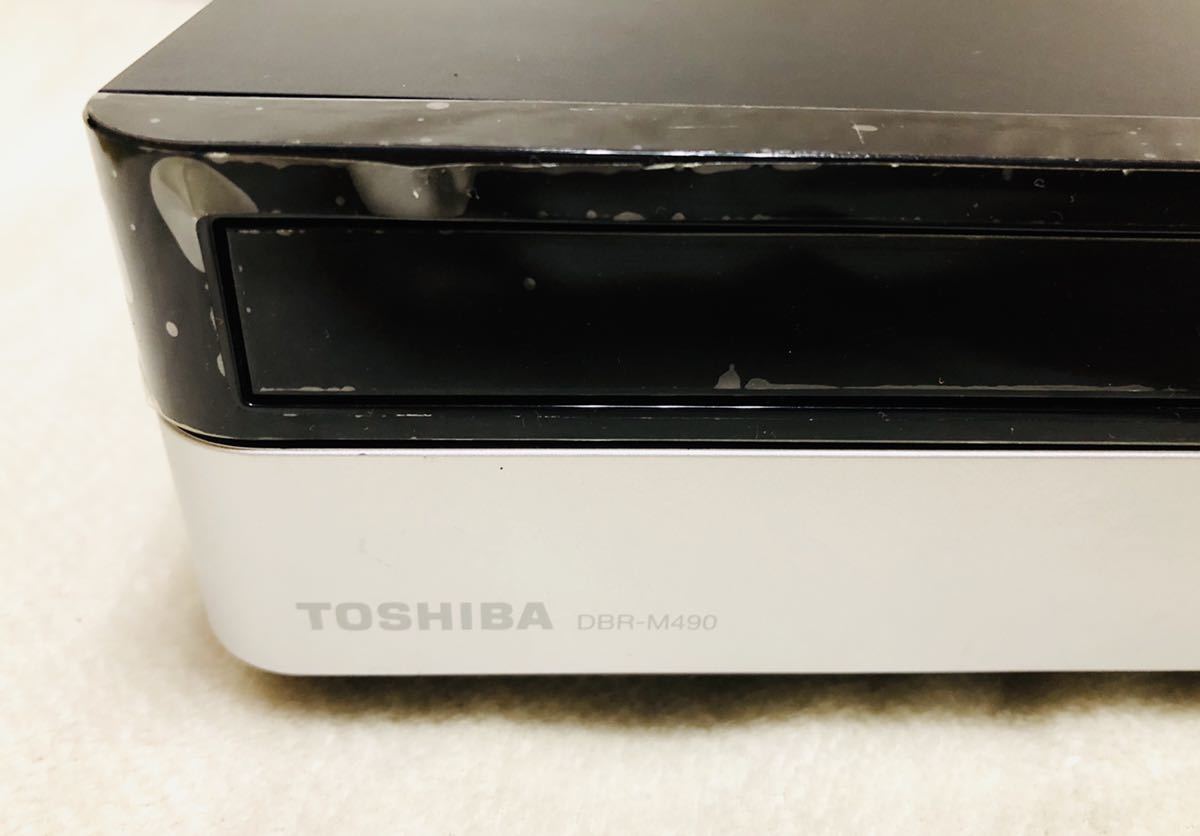 TOSHIBA REGZA DBR-M490 ブルーレイレコーダー HDD 東芝 東芝 TOSHIBA REGZA DBR-M490 ブルーレイディスクレコーダー タイム