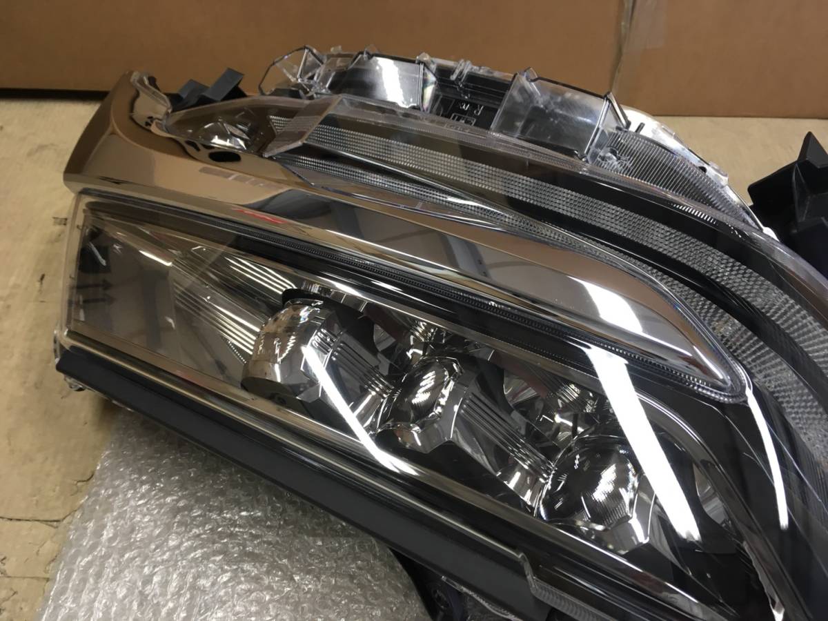 アルファード 30系 後期 ヘッドライト 右 3眼 LED ICHIKOH 58-91 純正 