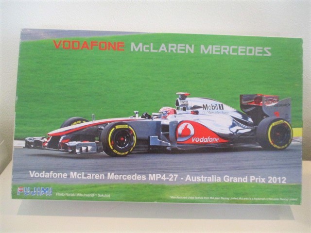 豊富な，100%新品 1/20 フジミ ボ―ダフォン マクラーレン メルセデス MP4-27 2012(フォーミュラ)｜売買されたオークション情報、yahooの商品情報をアーカイブ公開 - オークファン フォーミュラ