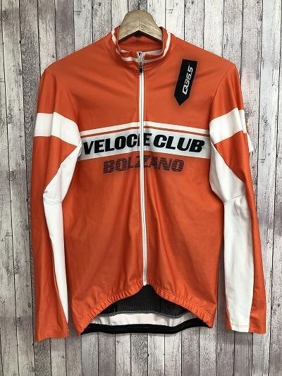 【セール，安い】 Q36.5 長袖 サイクルジャージ 裏起毛 M オレンジ(Mサイズ)｜売買されたオークション情報、yahooの商品情報をアーカイブ公開 - オークファン 男性用