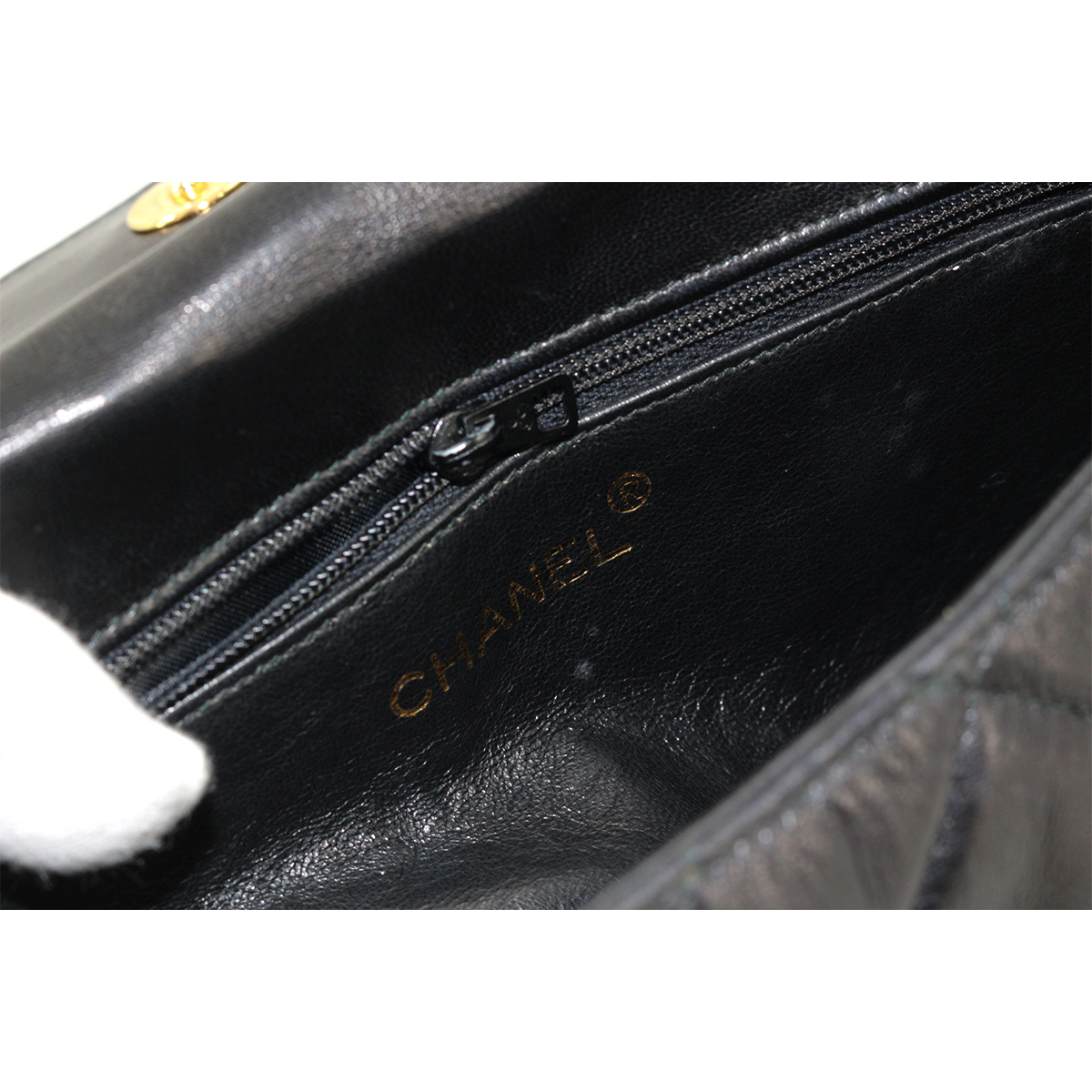 1円□ 訳あり シャネル CHANEL マトラッセ フリンジ チェーン 