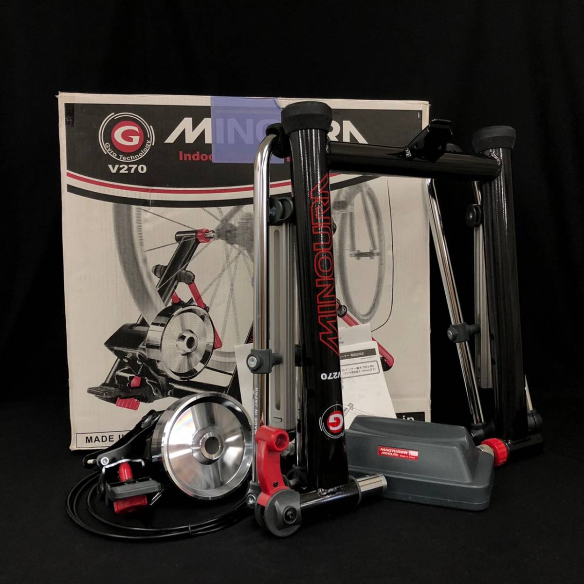 限定SALE，HOT A15g73I MINOURA ミノウラ 自転車トレーナー V270 タイヤドライブ式トレーナー サイクリング トレーニング機器(トレーニング機器)｜売買されたオークション情報、yahooの商品情報をアーカイブ公 トレーニング機器