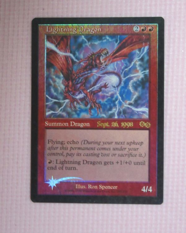 mtg foil 英語版 稲妻のドラゴン/Lightning Dragon USG 1枚まで 即決 ※プレ